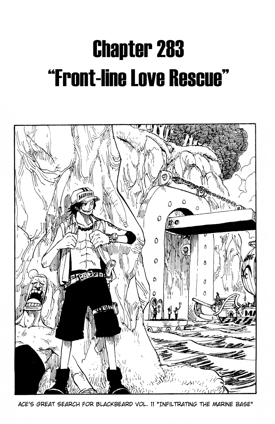 One Piece, Chapter 283 image 01